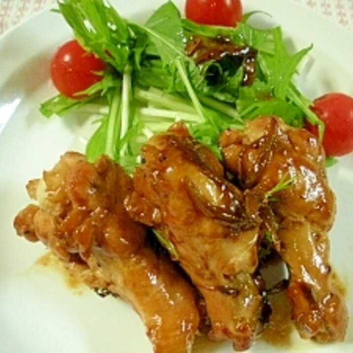 材料を合わせるだけ 鶏手羽元のカンタン黒酢煮 レシピ 作り方 By エゾモモンガさん 楽天レシピ